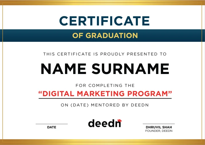 Practical Digital Marketing Certification Course